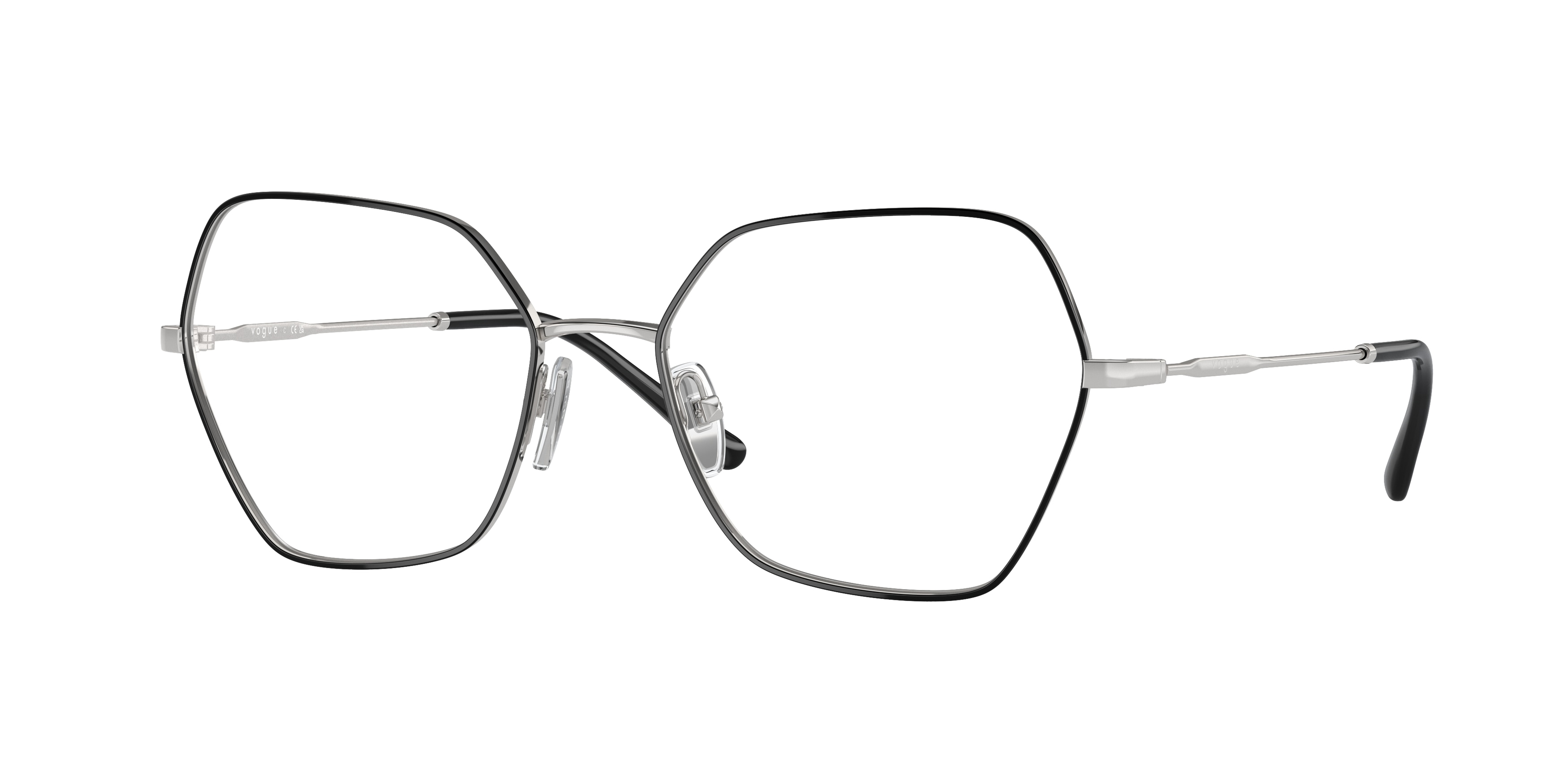 Vogue Eyewear VO4281 Women's Glasses, Black, Size 52